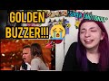 REACTION | KODI LEE'S AMAZING GOLDEN BUZZER! | AMERICA'S GOT TALENT
