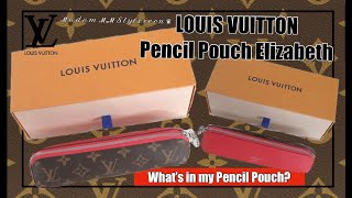 Louis Vuitton Watercolor Multicolor Elizabeth Pencil Pouch