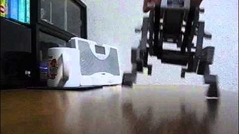 4 Legs Robot with Lego Technic 8293 Power Function Type B 1