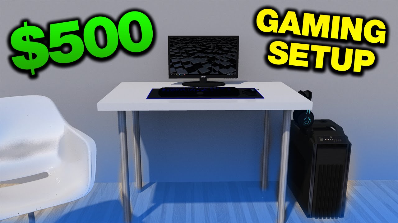 $500 Gaming Setup [Setup Builds] 