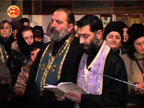 წმინდა ანდრია კრიტელის სინანულის დიდი კანონი დიდმარხვის I კვირის სამშაბათი