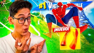 MI PRIMERA VICTORIA con SPIDERMAN en Fortnite CAPITULO 3! *lanzatelarañas mitico* | MatuzCL