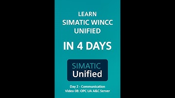 Video 08: OPC UA A&C Server