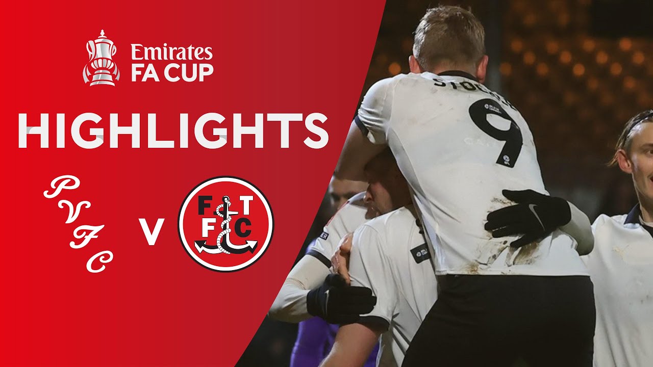 [Highlight] Emirates FA Cup : Port Vale vs Fleetwood Town (10-01-69)