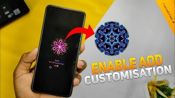 Enable Always On Display Customization Features In Realme 8 😲 100% Working Trick !
