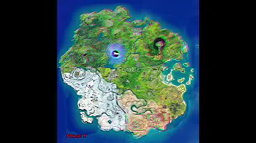 Fortnite Map Concept - Chapter 1 But it transforms into Chapter 3 #shorts