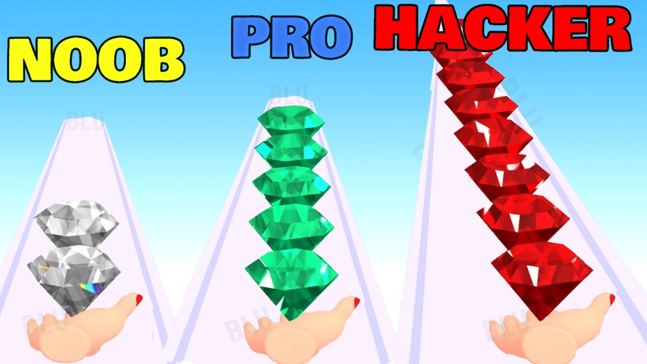 NOOB vs PRO vs HACKER in Gem Stack