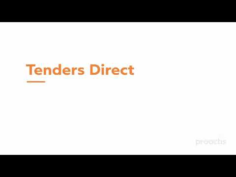 How to search for opportunities on Tenders Direct