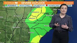 Columbus, Ohio weather forecast: Rain and storms ahead | Wednesday, April 10