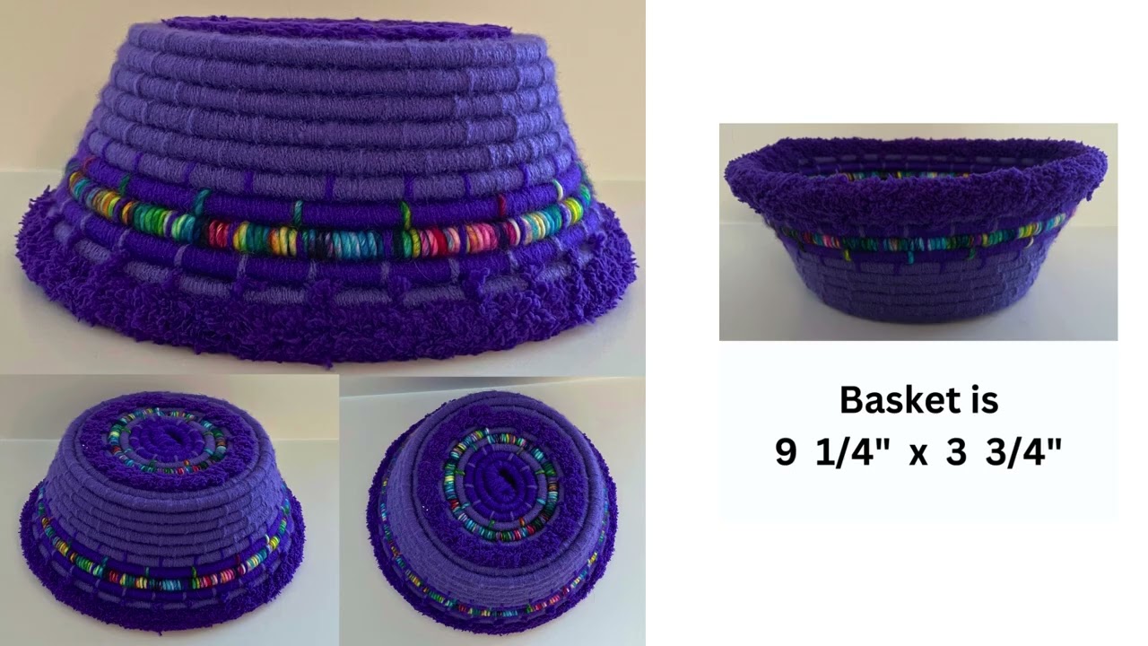 Purple Basket with Fur, Glam Basket Gift, Basket purple, Purple Decor, Purple home decor accents