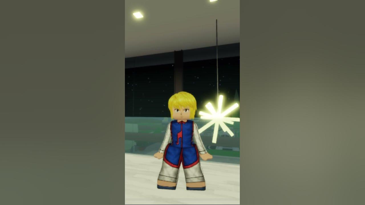 Hunter x hunter broke version in Roblox #hunterxhunter #anime #gon #hunterxhunterfandom #roblox