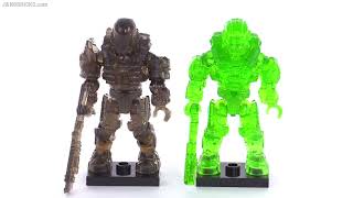 Mega Bloks Halo Charlie Series AC EVA & Hazop chase figures! 20150609