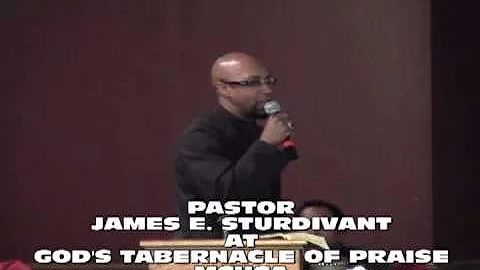 PASTOR J.E. STURDIVANT; "THE KINGDOM, HOW BADLY DO...
