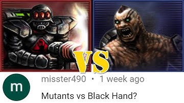 Black Hand vs Mutant Marauder