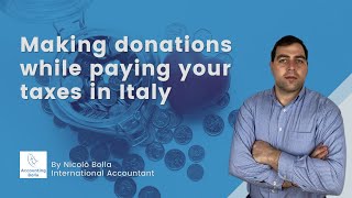 8x1000: Making donations while Paying your Taxes in Italy