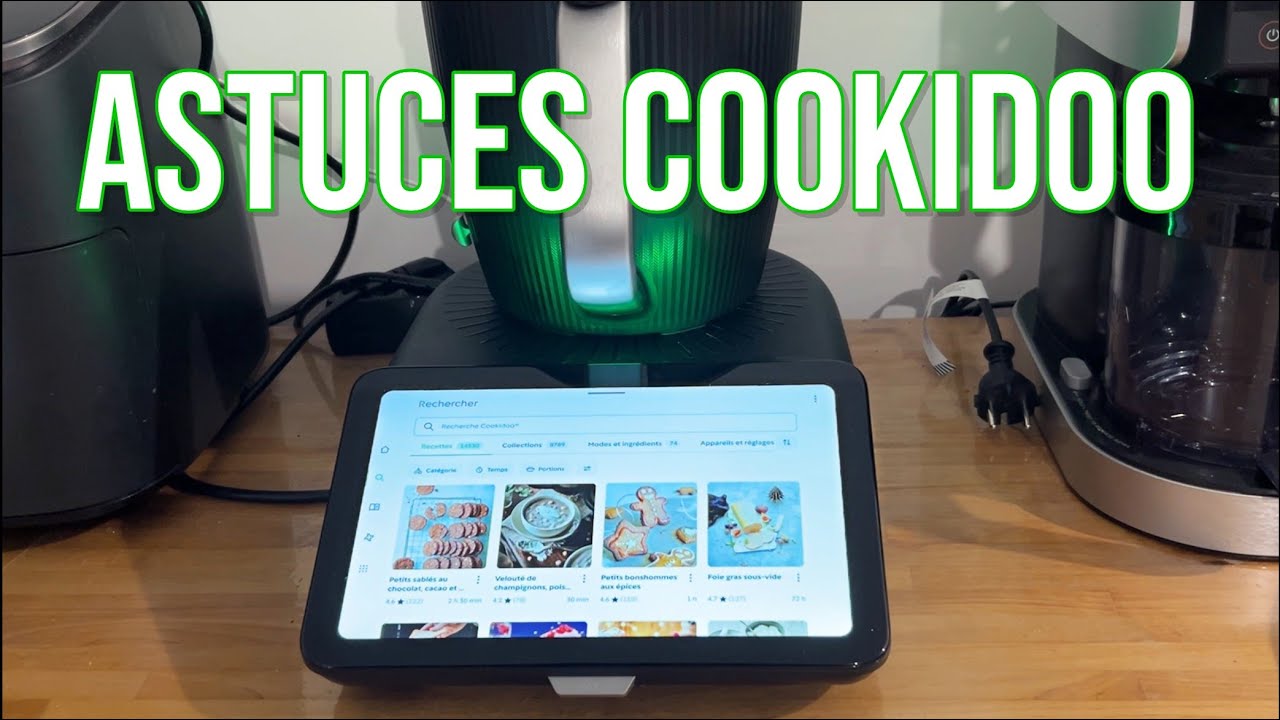 TOUTES MES ASTUCES COOKIDOO SUR LE THERMOMIX TM7 (filtres, créer des recettes,...)