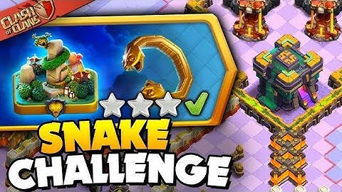 EASY 3 STAR SNAKE IT BACK CHALLENGE | CLASH OF CLANS