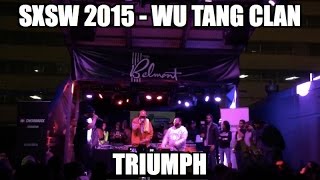 Wu Tang Clan SXSW 2015 - Cappadonna and Ghostface Killah - Triumph (AllHipHop Live @ The Belmont)