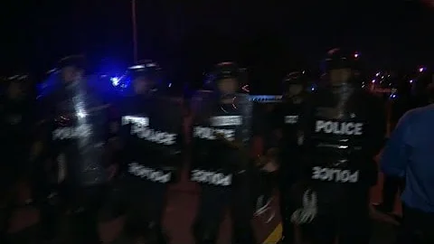 On the ground among Charlotte protesters