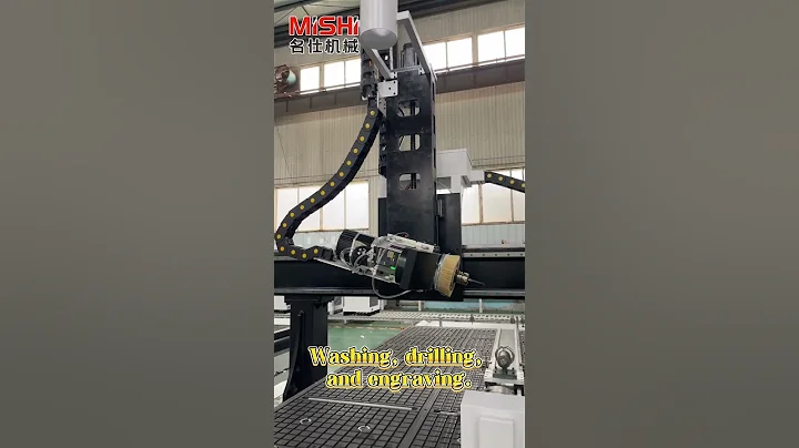 Unleash 5-Axis Power | ATC CNC Router with Rotary Axis & Swing Head 🔥