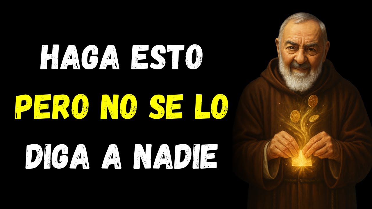 Padre Pio Decía: LLEVA ESTE SALMO EN TU BOLSILLO Y EL DINERO TE PERSEGUIRÁ…