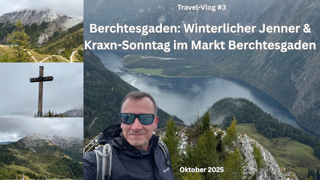 Berchtesgaden: Winterlicher Jenner & Kraxn-Sonntag im Markt Berchtesgaden - Travel-Vlog #3