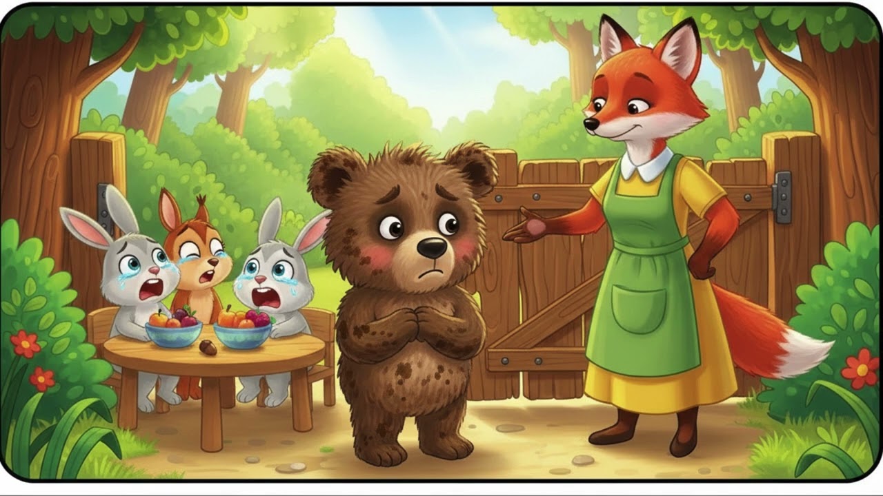 Як Ведмедик став охайним 🐻✂️ 