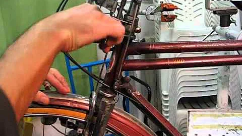 Come si regolano i freni a bacchetta?