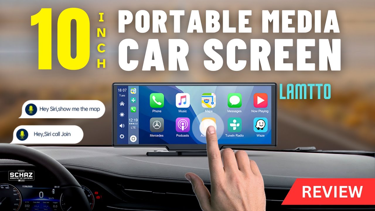 Ottoscreen Max Portable Apple Carplay & Android Auto Screen For Car wi –  ottoscreen