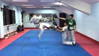 FAST AND SLOW MOTION 540 KICK