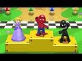 Mario Party 9 MiniGames - Spider Mario Vs Venom Luigi Vs Dark Peach Vs Dark Yoshi (Master CPU)