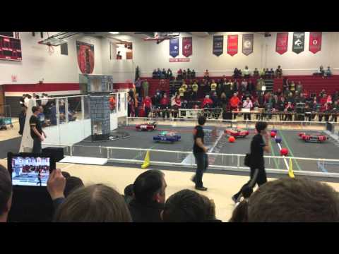 RoboRiot's 4th Match at the 2016 Team 537 Charger Robotics FIRST Mini-Regional
