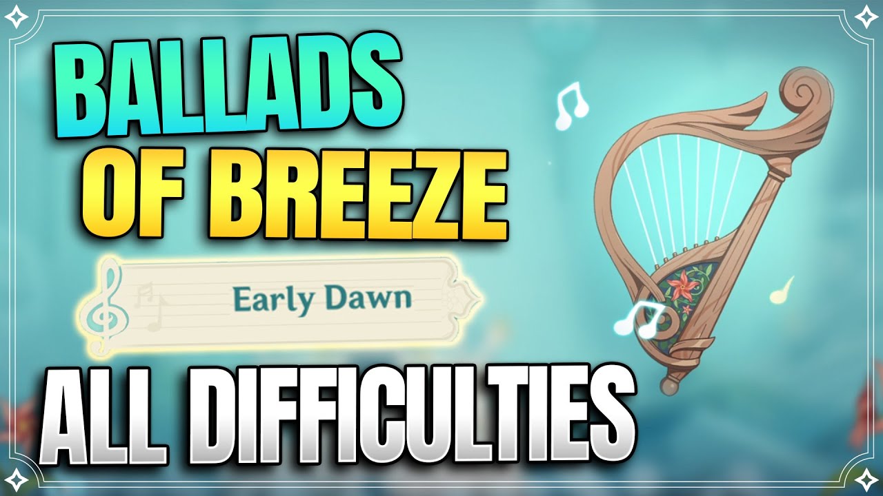Ballads of Breeze: "Early Dawn" All Difficulties Full Score -【Genshin Impact】