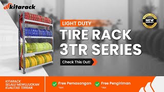 RAK BAN TERBARU DARI KITARACK ! PENYIMPANAN BAN JADI LEBIH RAPI DAN AMAN.