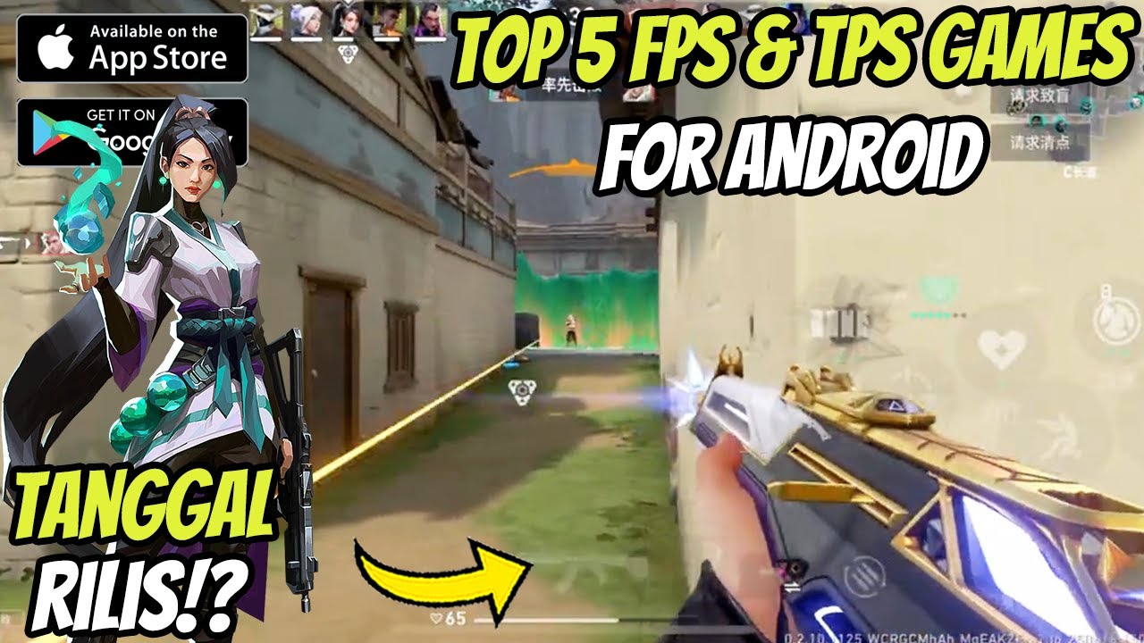Akhirnya Valorant Mobile?! Inilah 5 Game FPS & TPS Terbaik Yang Wajib Kalian Tunggu Android & iOS