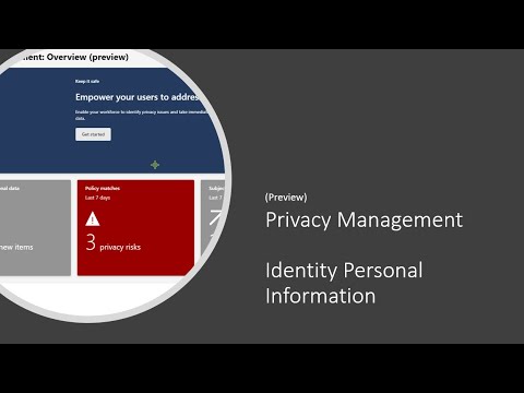 Microsoft 365 Privacy Management Solution