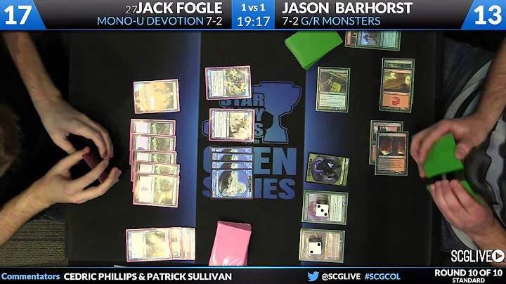 SCGCOL - Standard - Round 10b - Jack Fogle vs Jaso...