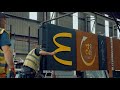 The signage manufacturing process of a mcdonalds digital drivethru restaurant by butterfield signs