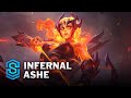 Infernal Ashe Skin Spotlight - League of Legends