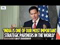 WATCH: Marco Rubio Calls India One Of United States’ Most Important Strategic Partners |S Jaishankar