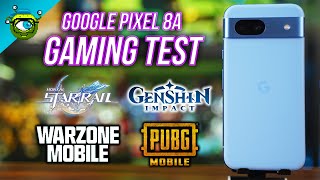 Google Pixel 8a Gaming Test | Genshin Impact, Honkai: Star Rail, PUBG & COD: Warzone screenshot 1