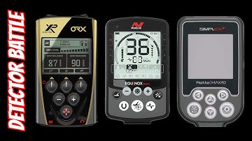 Detector Battle: XP ORX - Nokta Simplex - Minelab Equinox