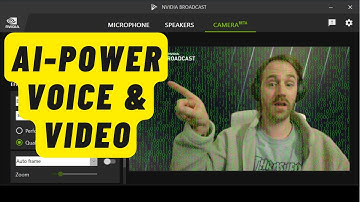 AI-Powered Voice and Video With NVIDIA Broadcast