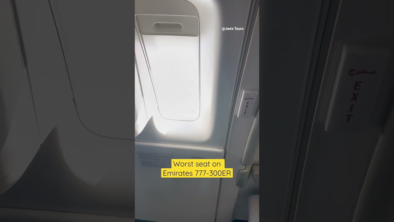 Worst Economy Class Seat On Emirates (Boeing 777-300ER)