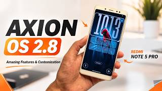 Axion OS 2.8 on Redmi Note 5 Pro 🔥 Android 16 | Amazing Customization & New Features screenshot 5