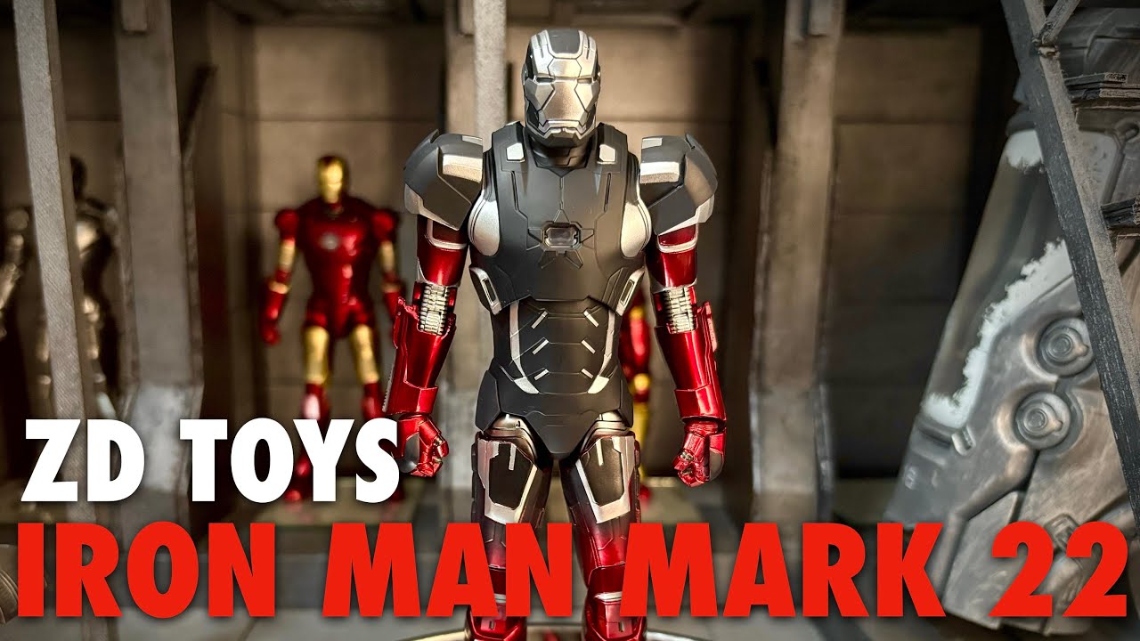 ZD Toys Iron Man mark 22”Hot Rod”- Review - YouTube