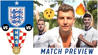 'IT'S COMING HOME' EURO 2021 ENGLAND vs CROATIA MATCH PREVIEW