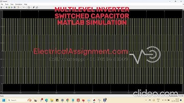 Multilevel inverter Switched capacitor simulation model