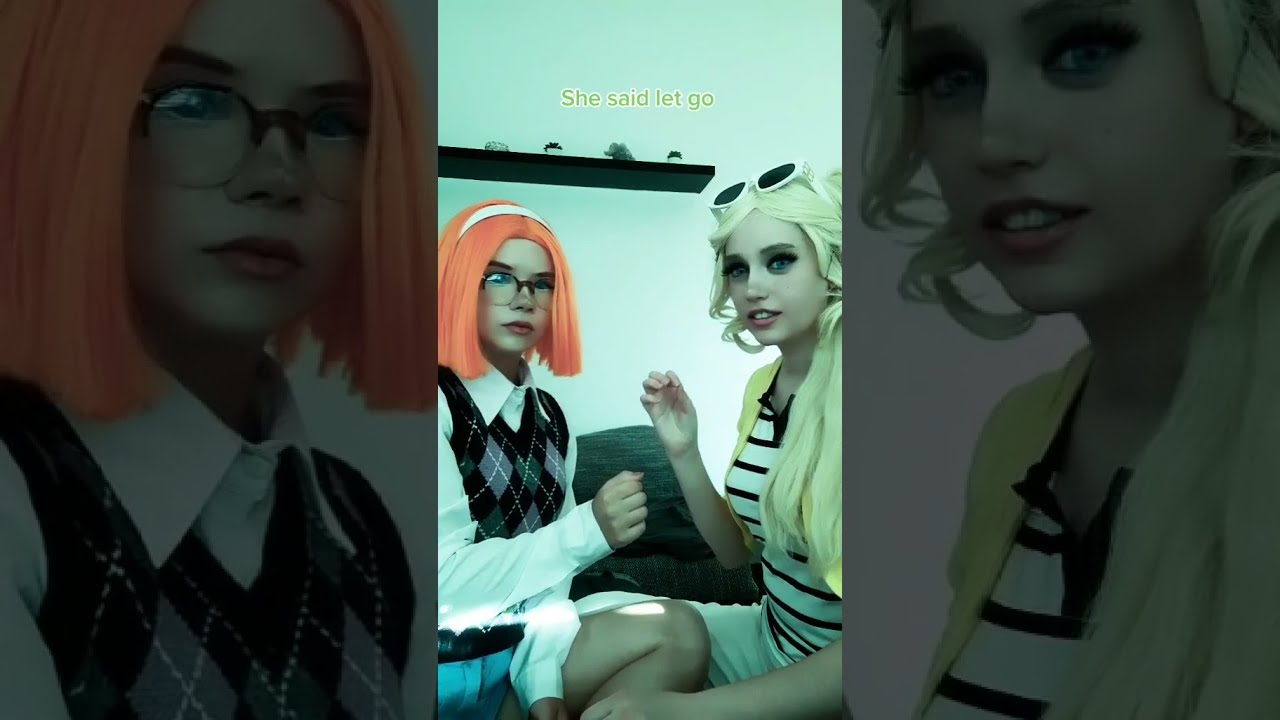 Adrien said to let go :( | Chloé Bourgeois and Sabrina Raincomprix #cosplay | Miraculous Ladybug