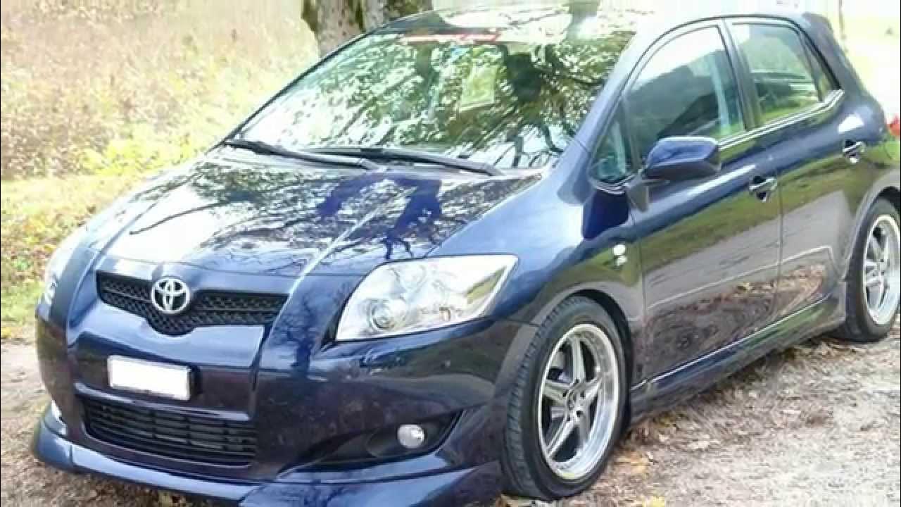 toyota auris tuning cars - YouTube